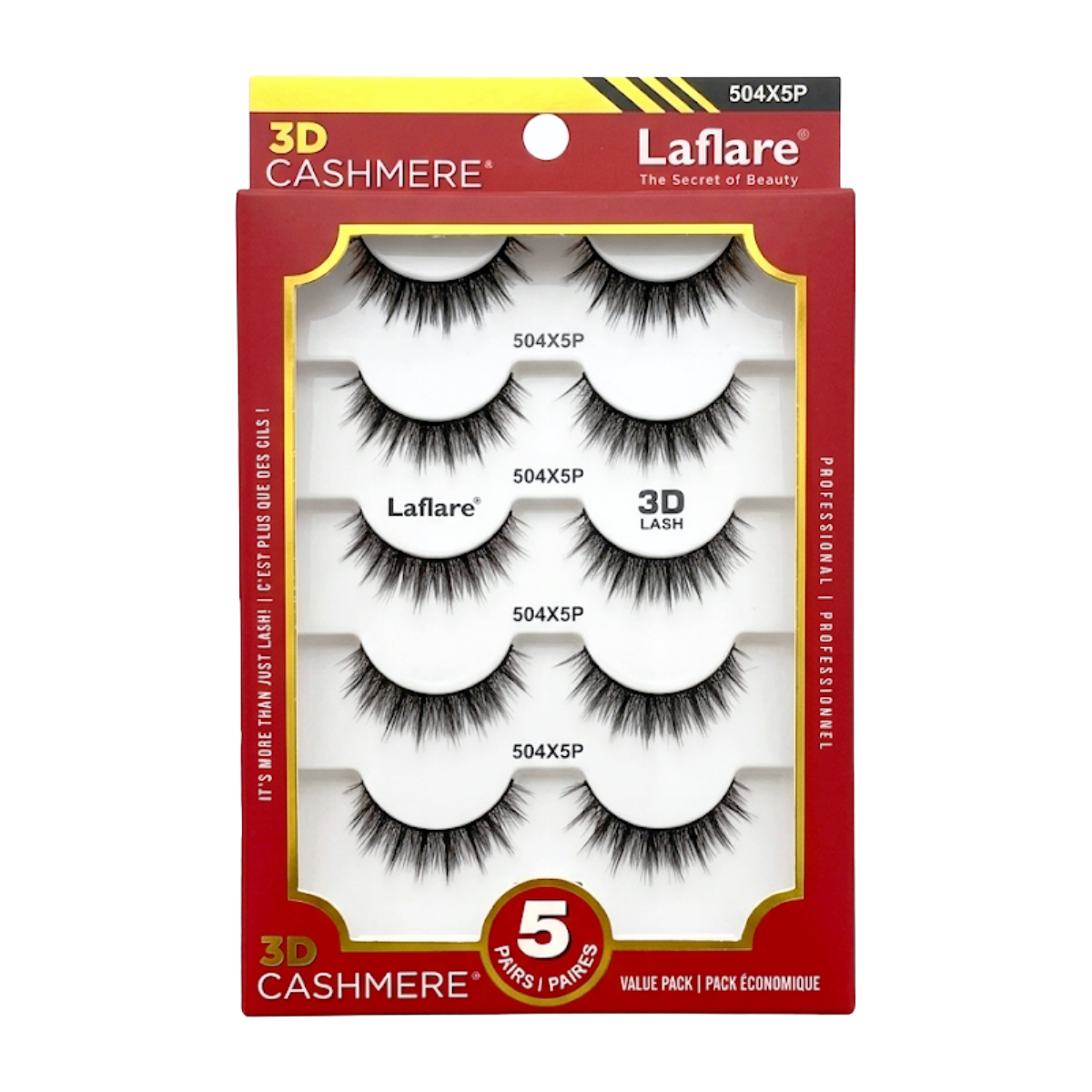 Laflare 3D Cashmere 5 Pairs #504X5P