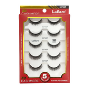 Laflare Faux Cils 3D En Cachemire 5 Paires #507X5P