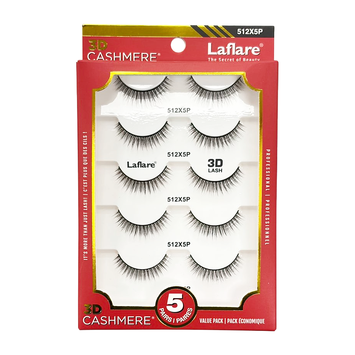 Laflare 3D Cashmere 5 Pairs #512X5P