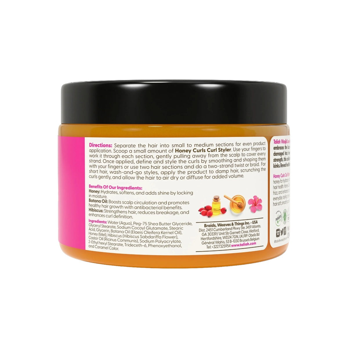 J'adore mes boucles naturelles Honey Curls Curl Styler