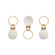 Breloques tressées de luxe, lot de 3 pièces, n° HZ107