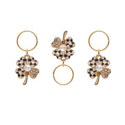 Breloques tressées de luxe, 5 pièces, n° HZ101