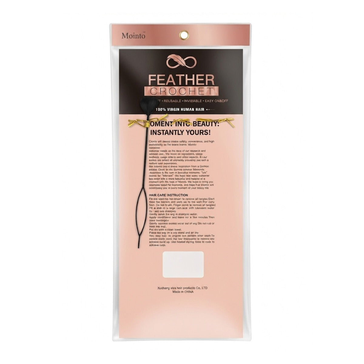 Mointo Feather Crochet Deep Curly