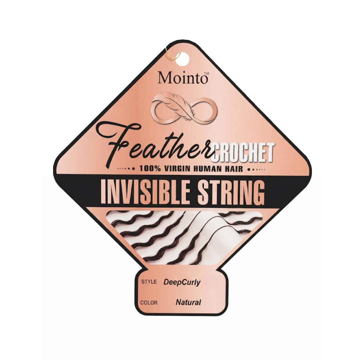 Mointo Feather Crochet Deep Curly
