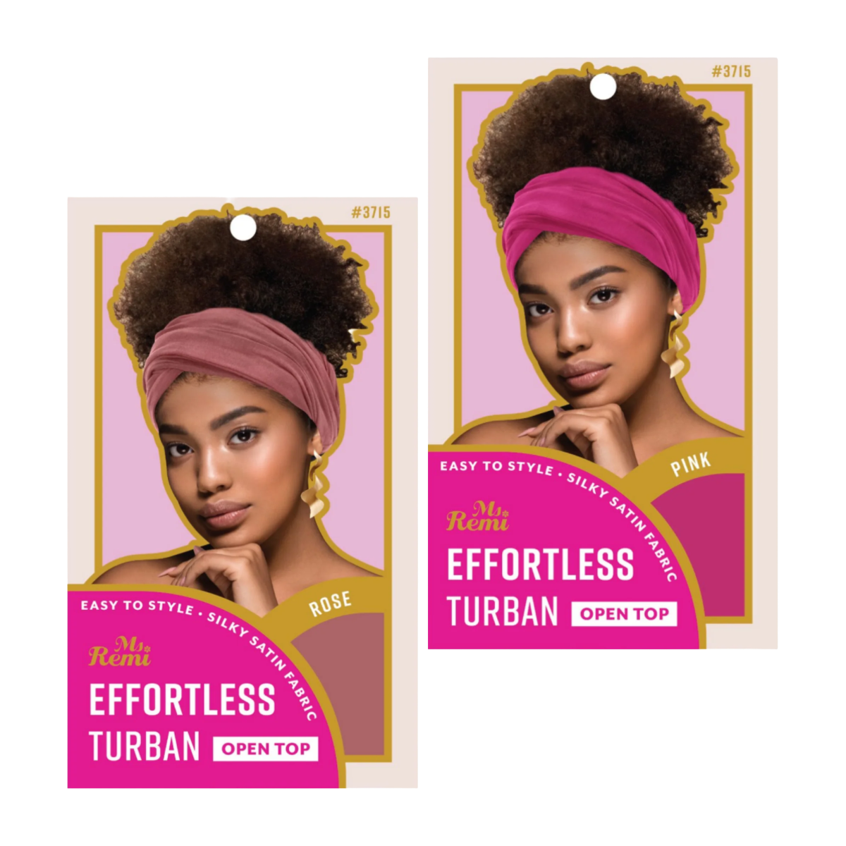 Ms.Remi Effortless Turban Scarf Open Top [Assort B] #3715