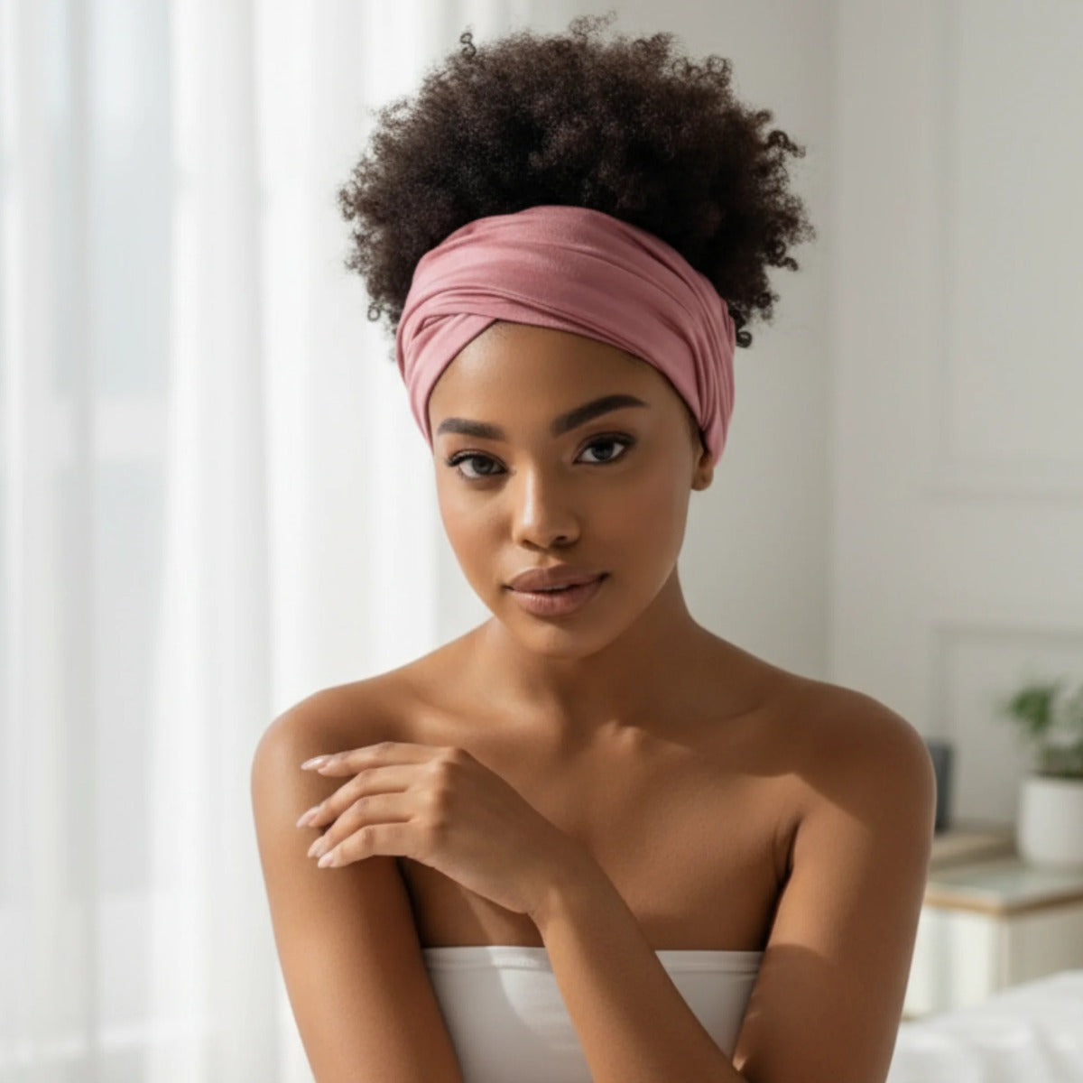 Ms.Remi Effortless Turban Scarf Open Top [Assort B] #3715