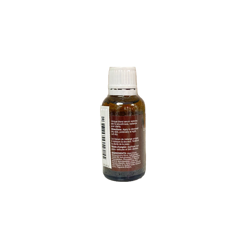 NEOPROSONE brightening serum amber glass bottle with white cap and product label on white background
