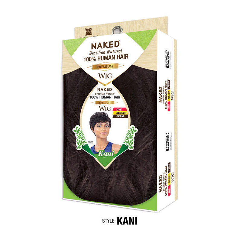 Perruque brésilienne 100 % cheveux naturels Kani