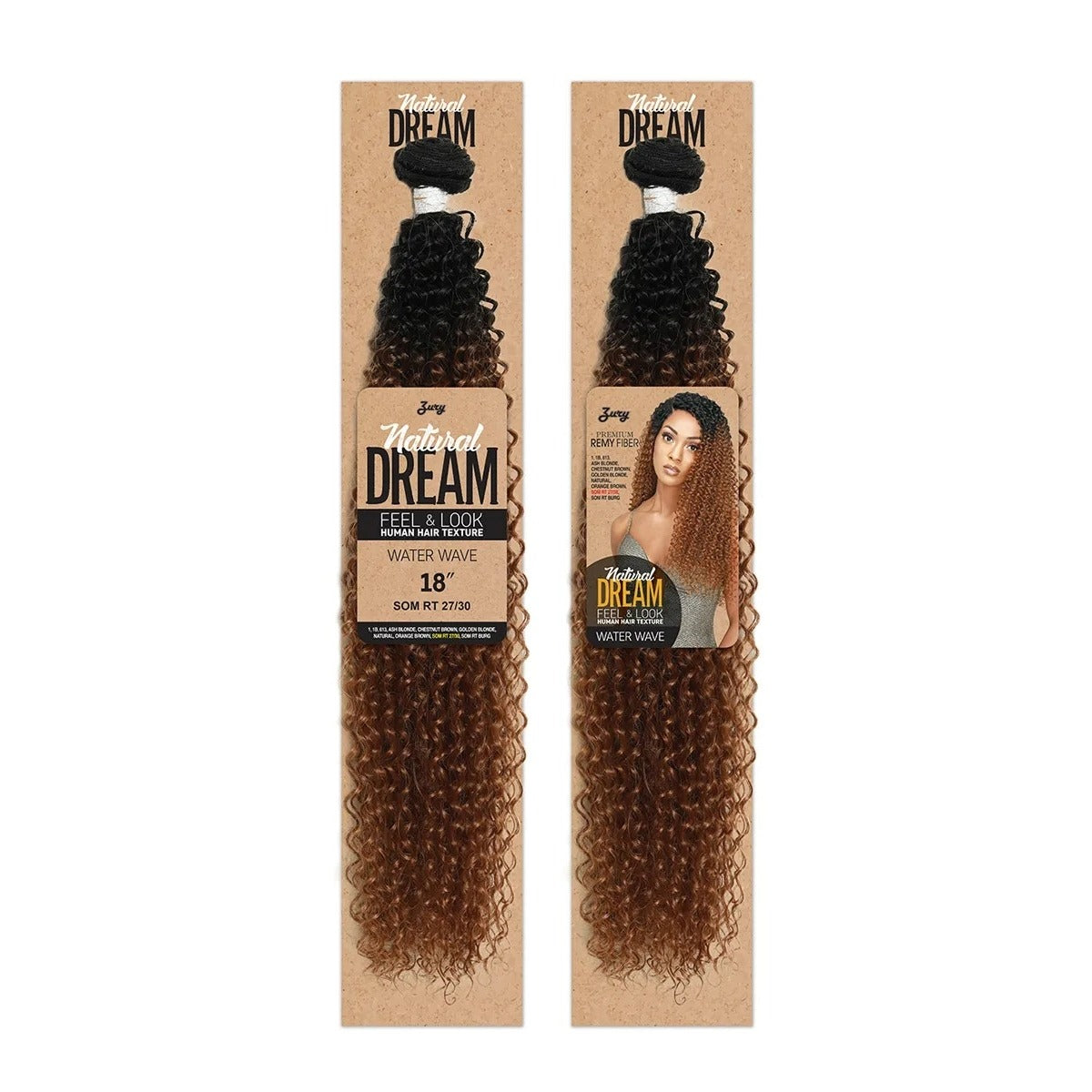 Natural Dream Water Wave 24"