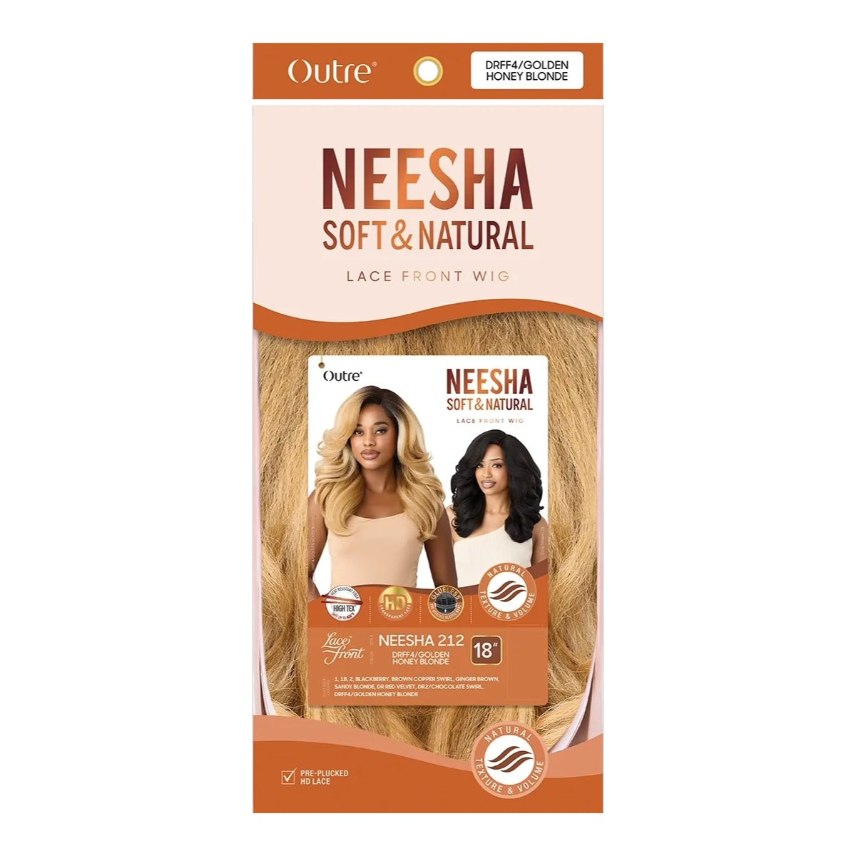 Neesha Soft & Natural Lace Front Wig Neesha 212