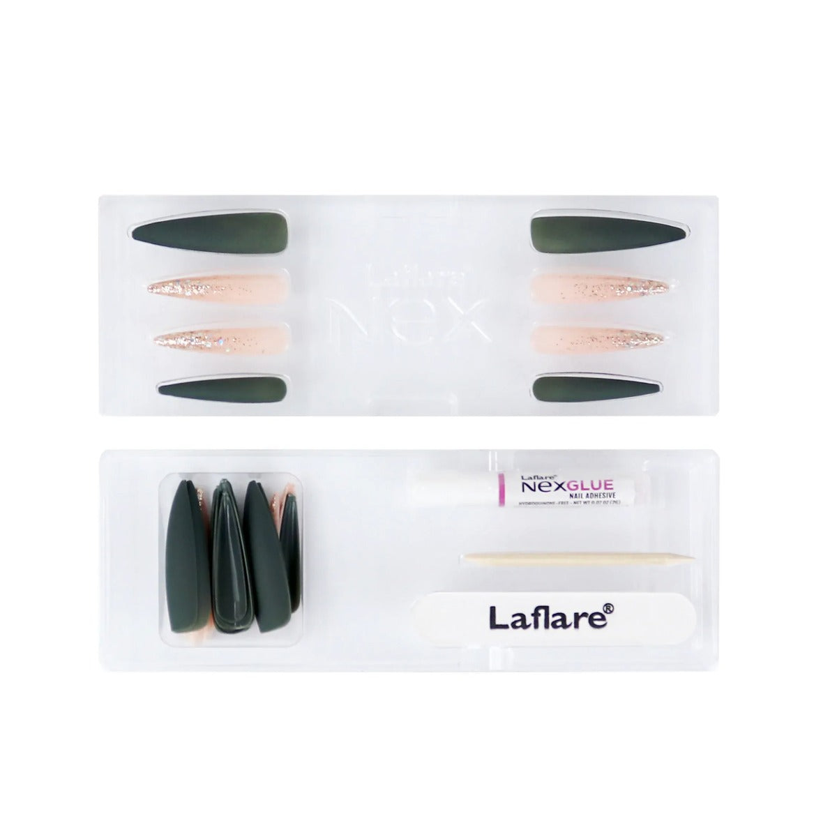 Faux ongles extra longs Stiletto #Stb006