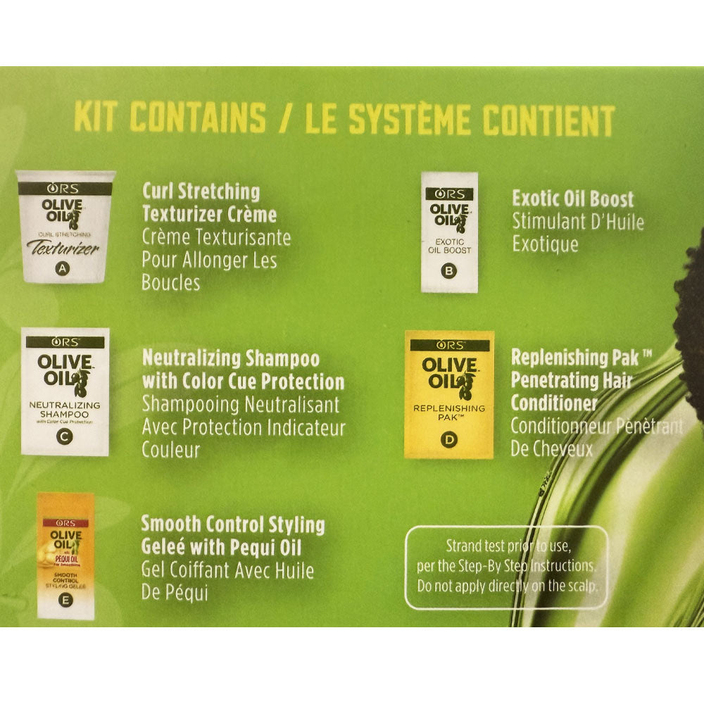 OLIVE OIL Curl Stretching Texturizer Kit