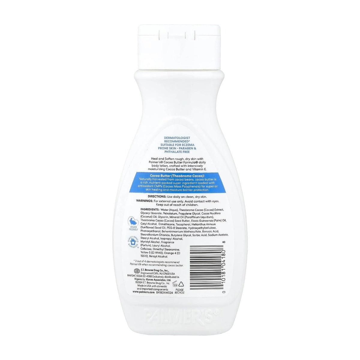 Lotion à la formule au beurre de cacao PALMER'S 8,5 oz