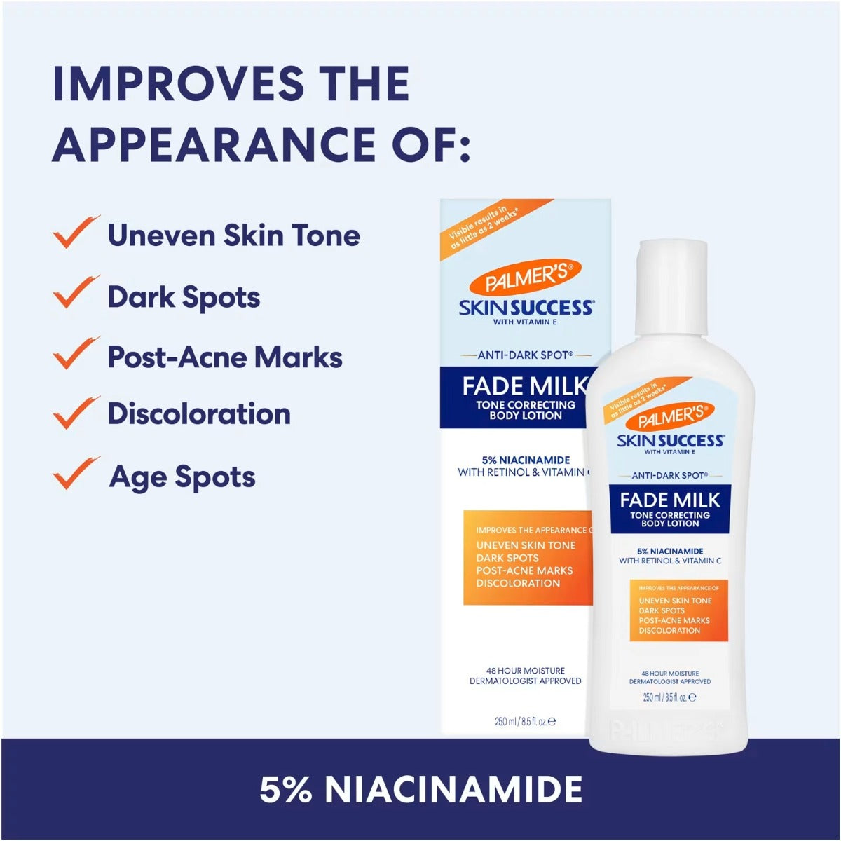 PALMER'S Skin Success Fade Milk 8.5oz