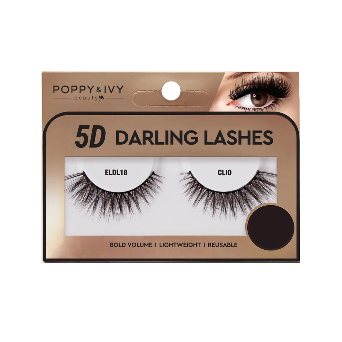 POPPY & IVY Cils 5D Darling #ELDL18 Clio