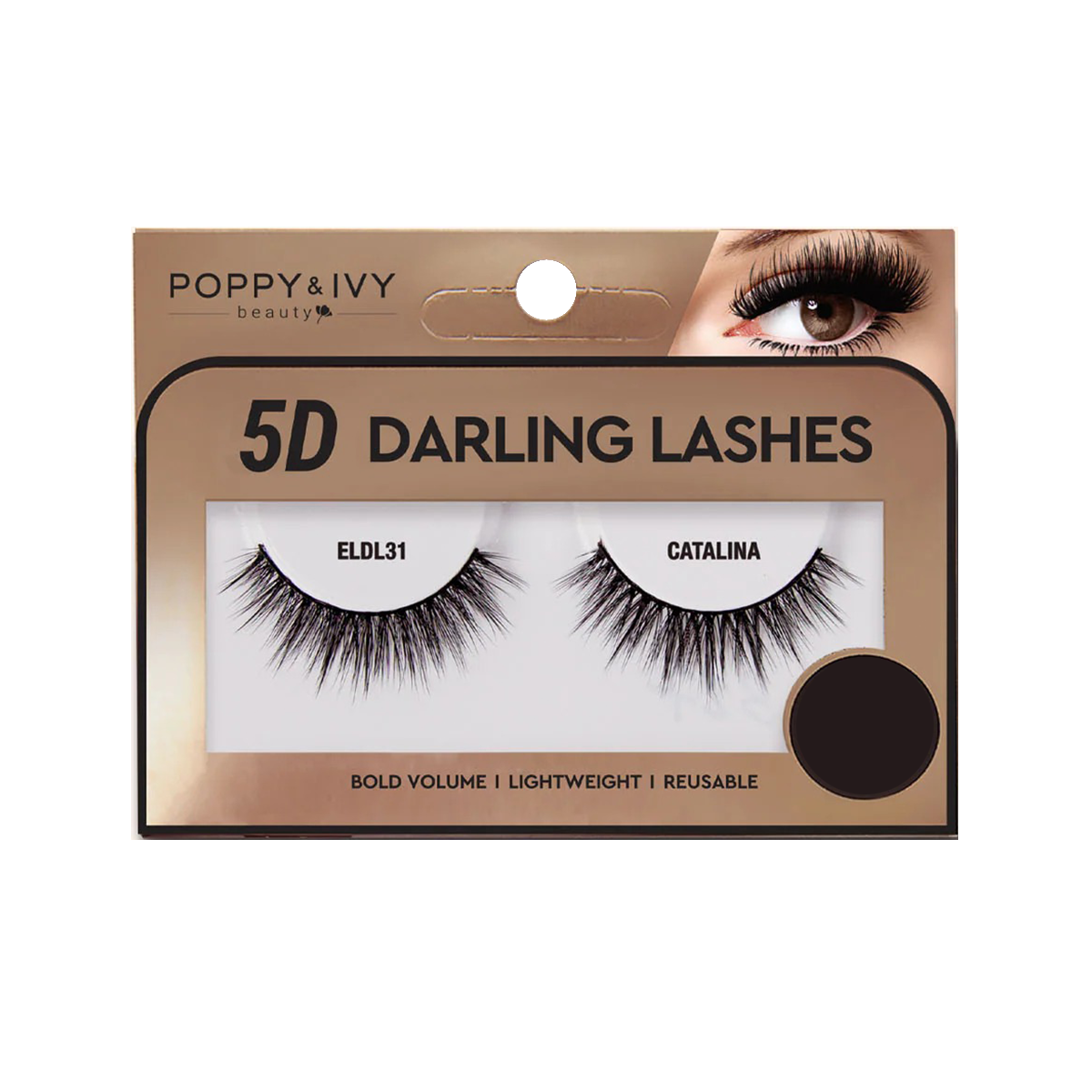 POPPY & IVY Cils 5D Darling #ELDL31 Catalin
