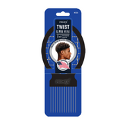 PrimeX Peigne Twist & Pik Mini [Noir] #201