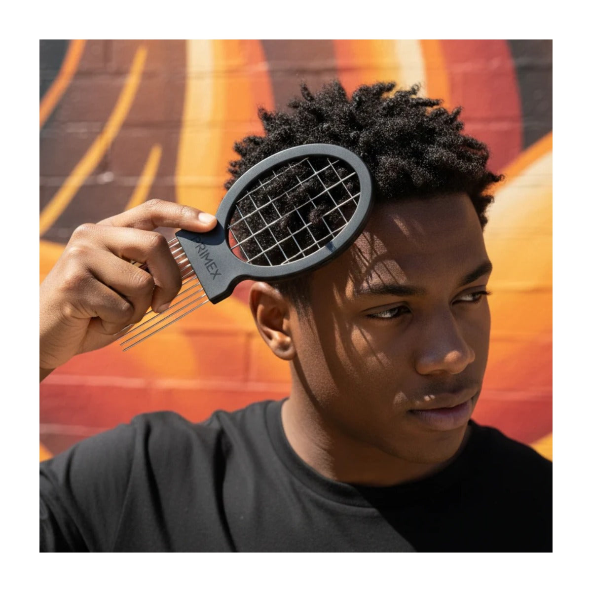 PrimeX Peigne Twist & Pik Mini [Noir] #201
