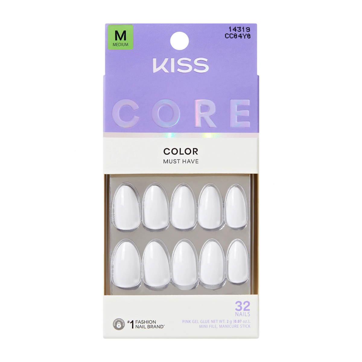 KISS Core Color Ongles En Acrylique  [Lookbook] #CC04Y0