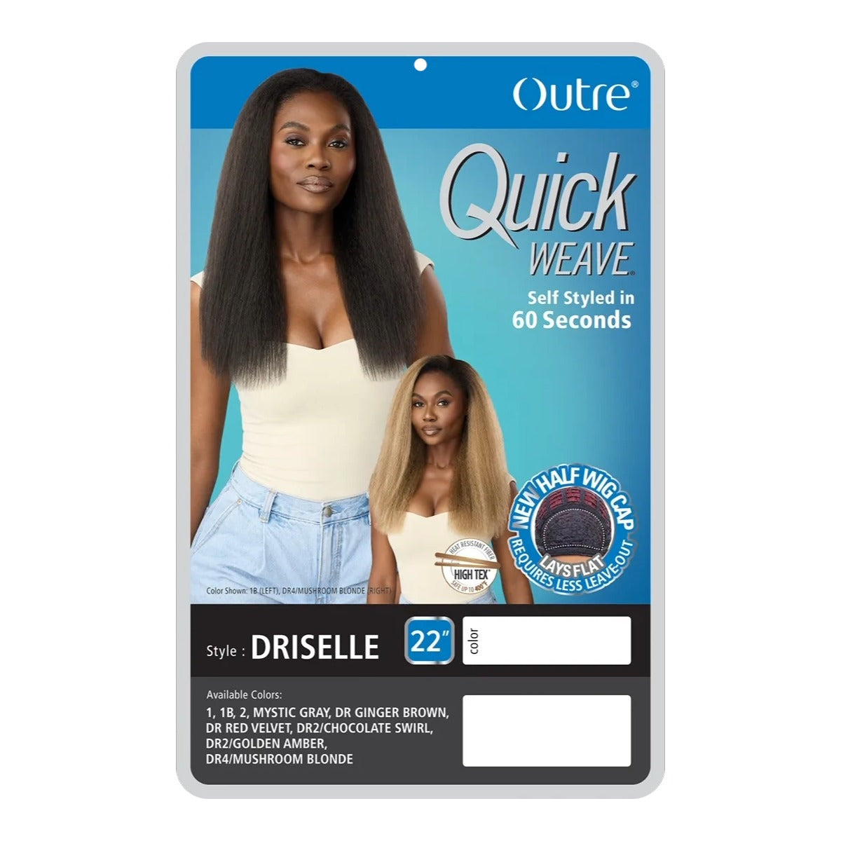 Quick WEAVE Half Wig Driselle