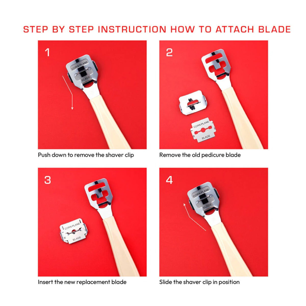 RED BY KISS Callous Cutter #FF21