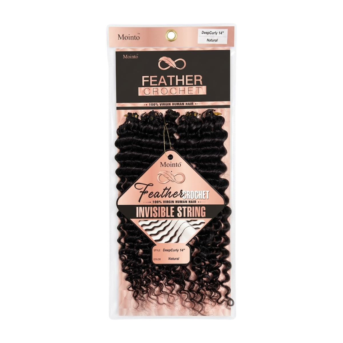 Mointo Feather Crochet Deep Curly