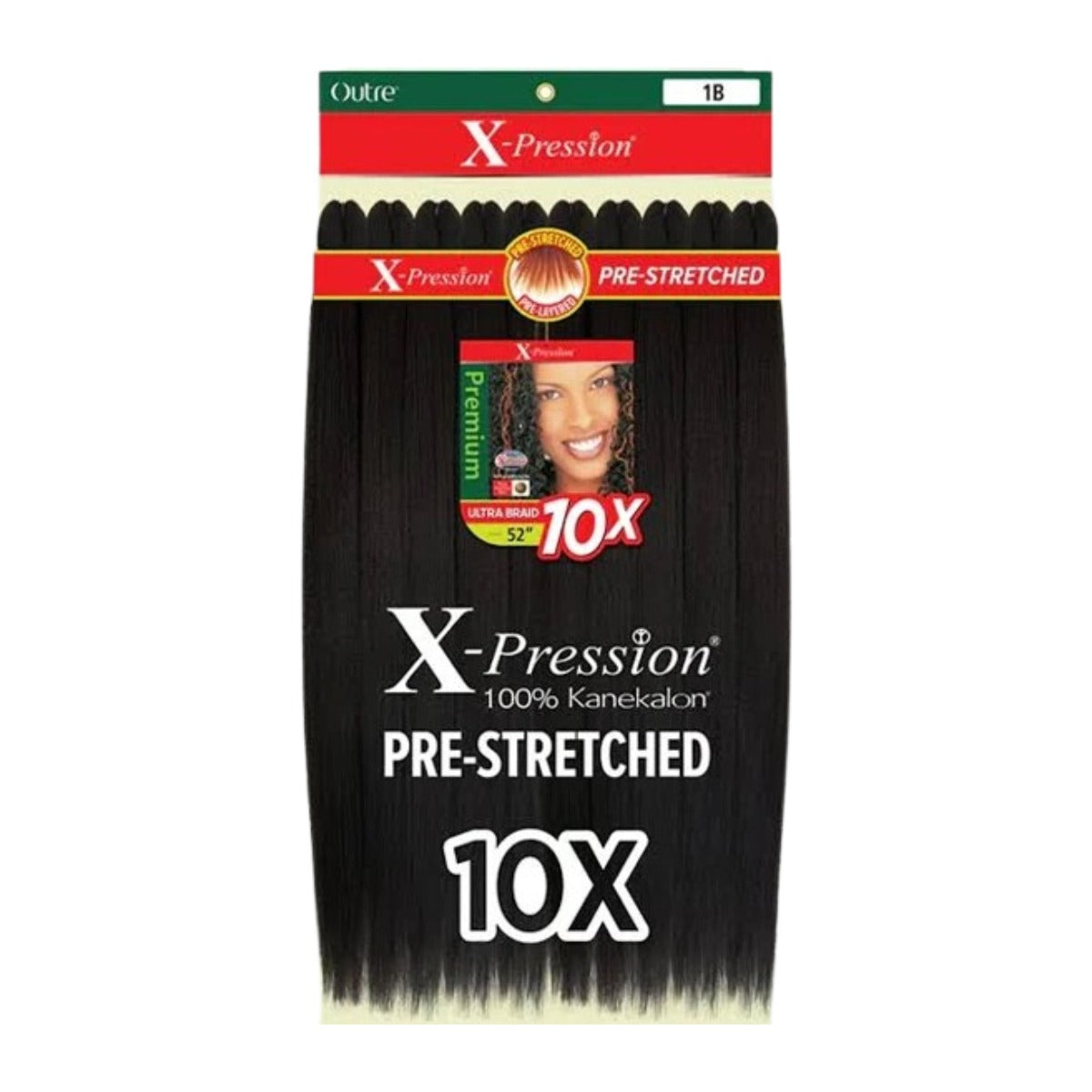 X-Pression Pre-Stretched Ultra Braid 52" 10x