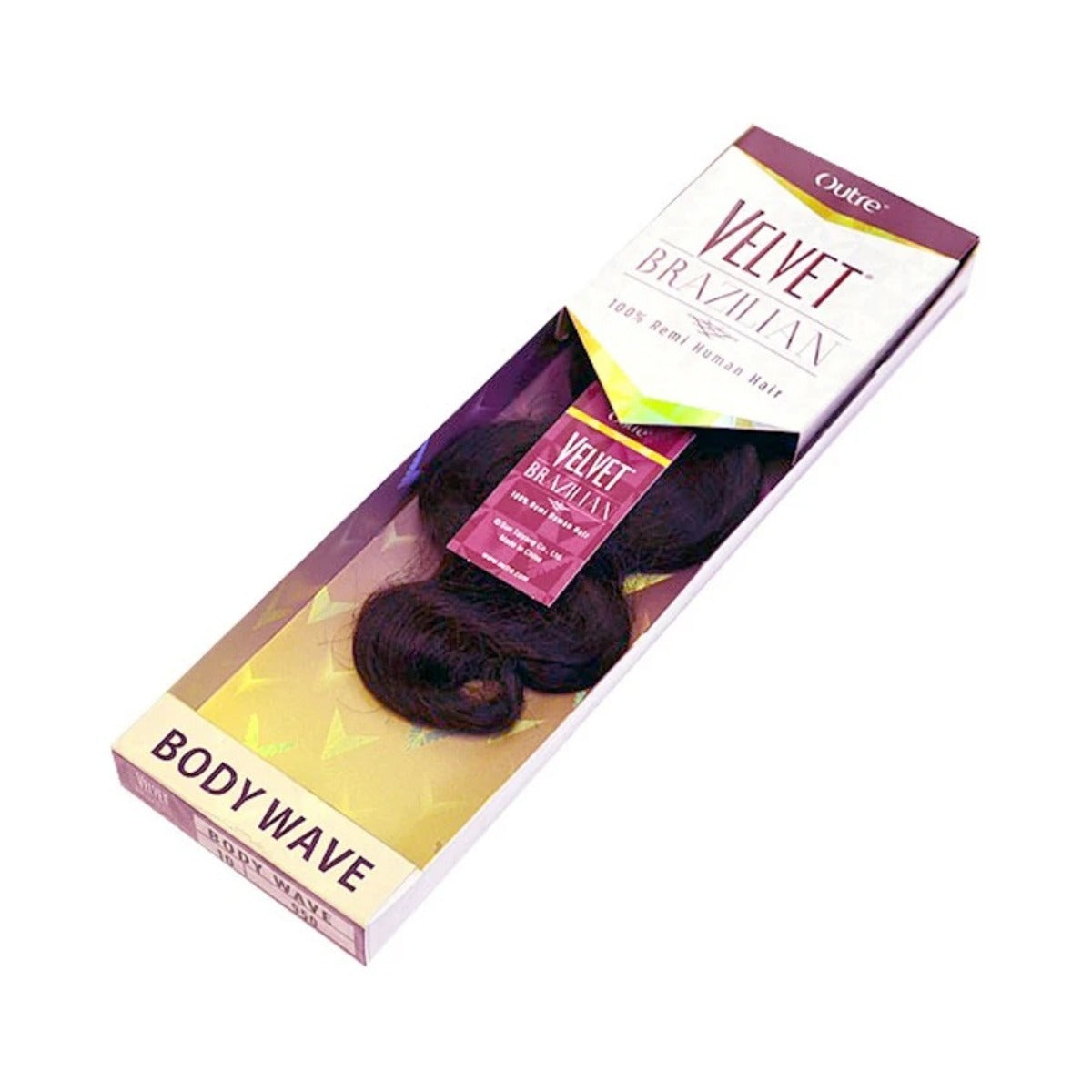 Velvet Brazilian 100% Remi Human Hair Body Wave