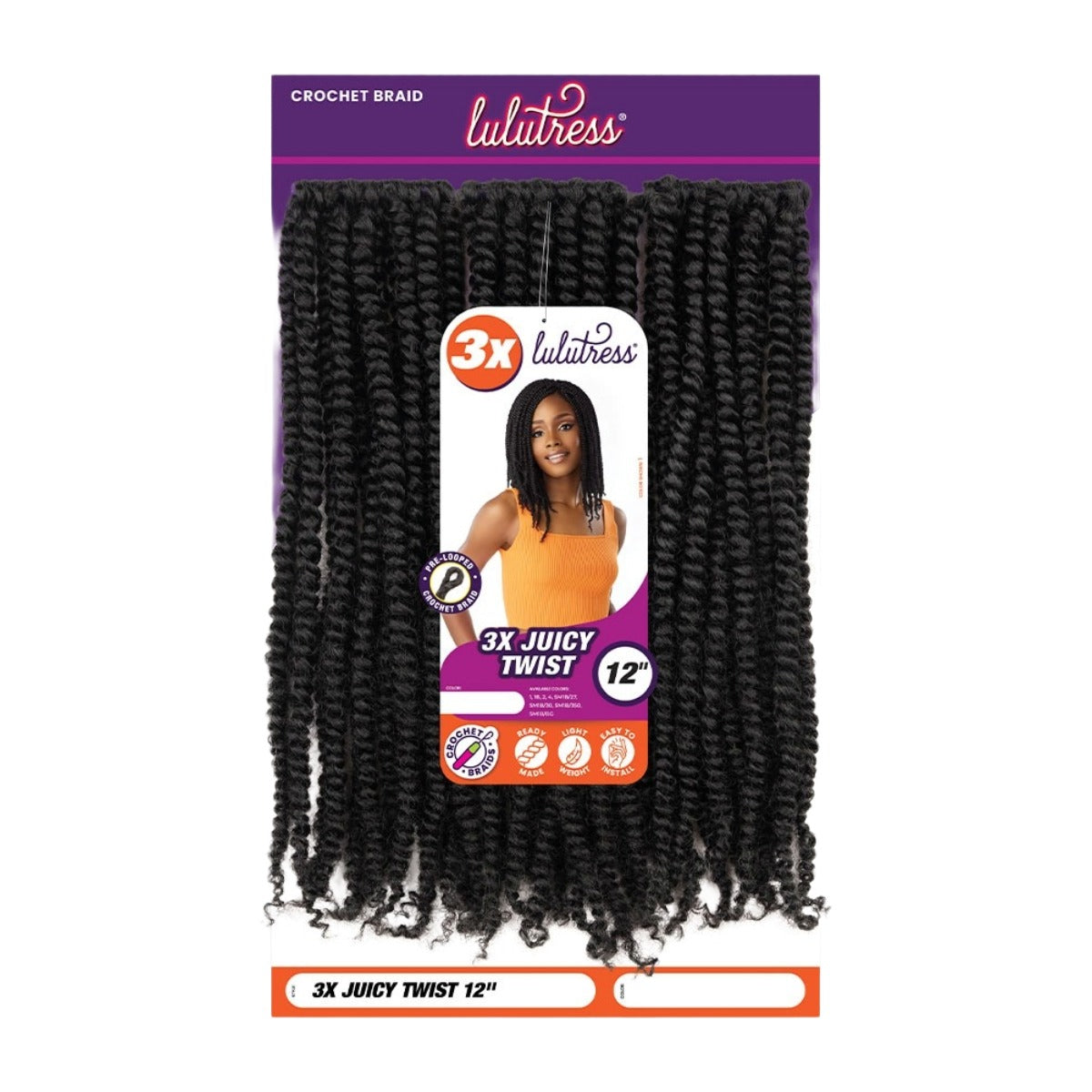 Lulutress 3x Micro Bomb Twist 14"