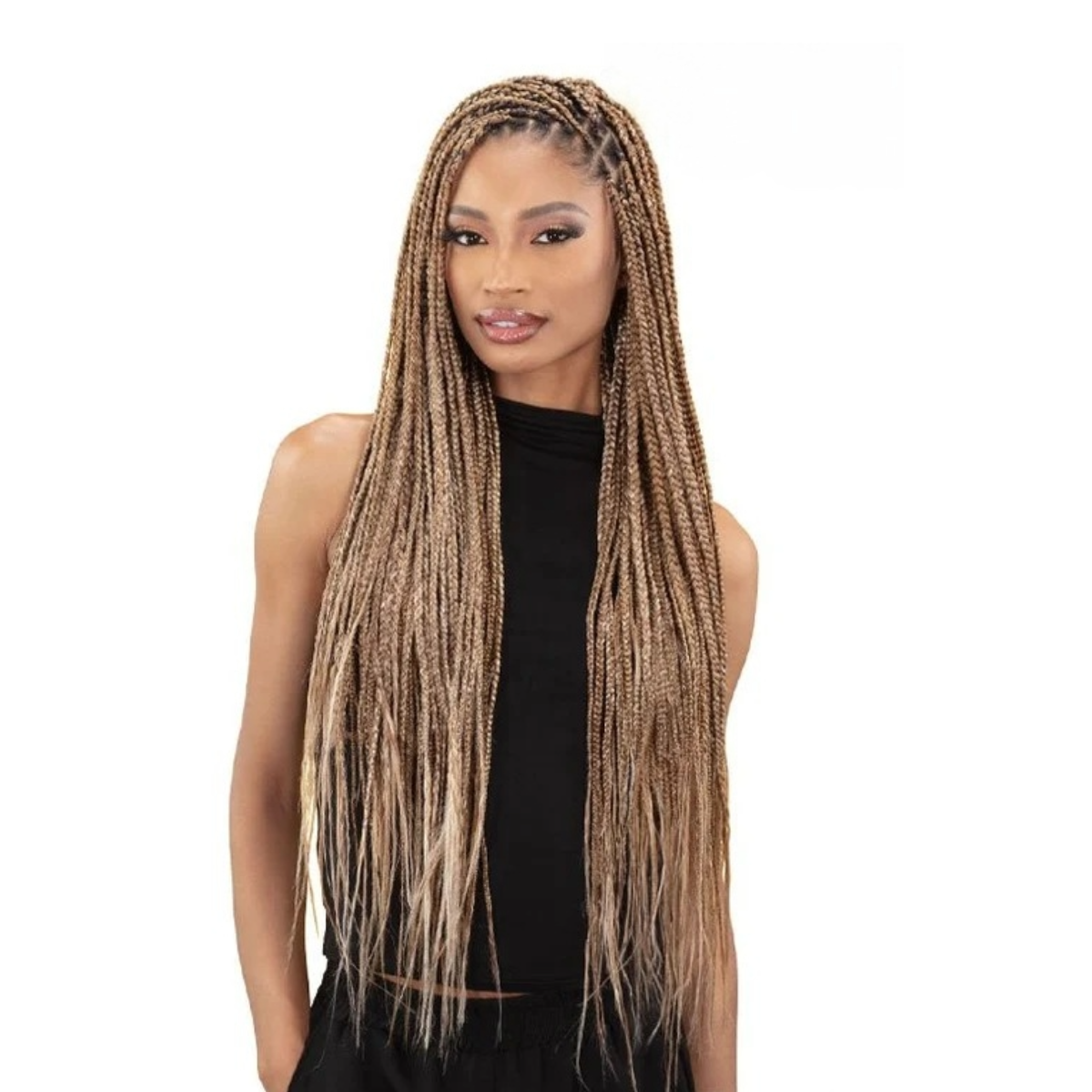 6X Freetress Aerolite Tresse pré-étirée 52"