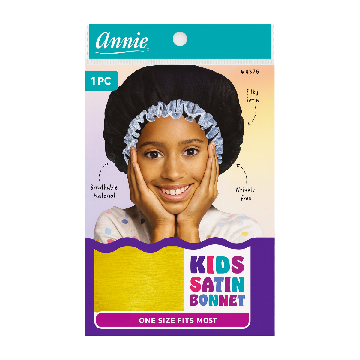 Kids Satin Bonnet [Assorted Color] #4376