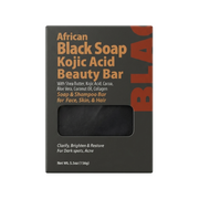 By Natures Pain beauté à l'acide kojique [Savon noir africain] 5.5oz