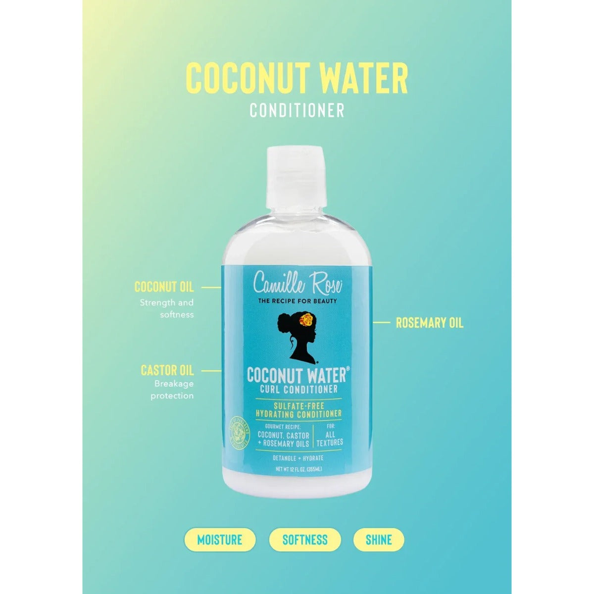 Camille Rose Coconut Water Conditioner 12oz
