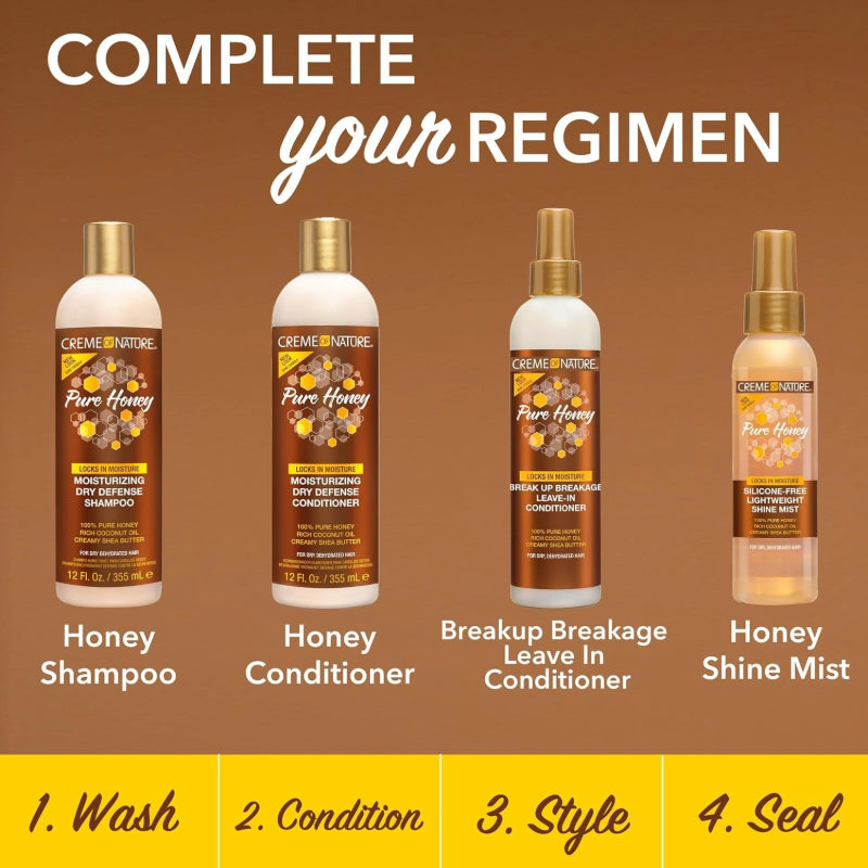 Après-shampoing sans rinçage anti-casse Pure Honey Break Up