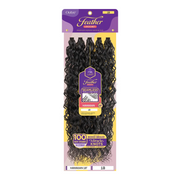 Lot violet brésilien plumes crochet hawaïen