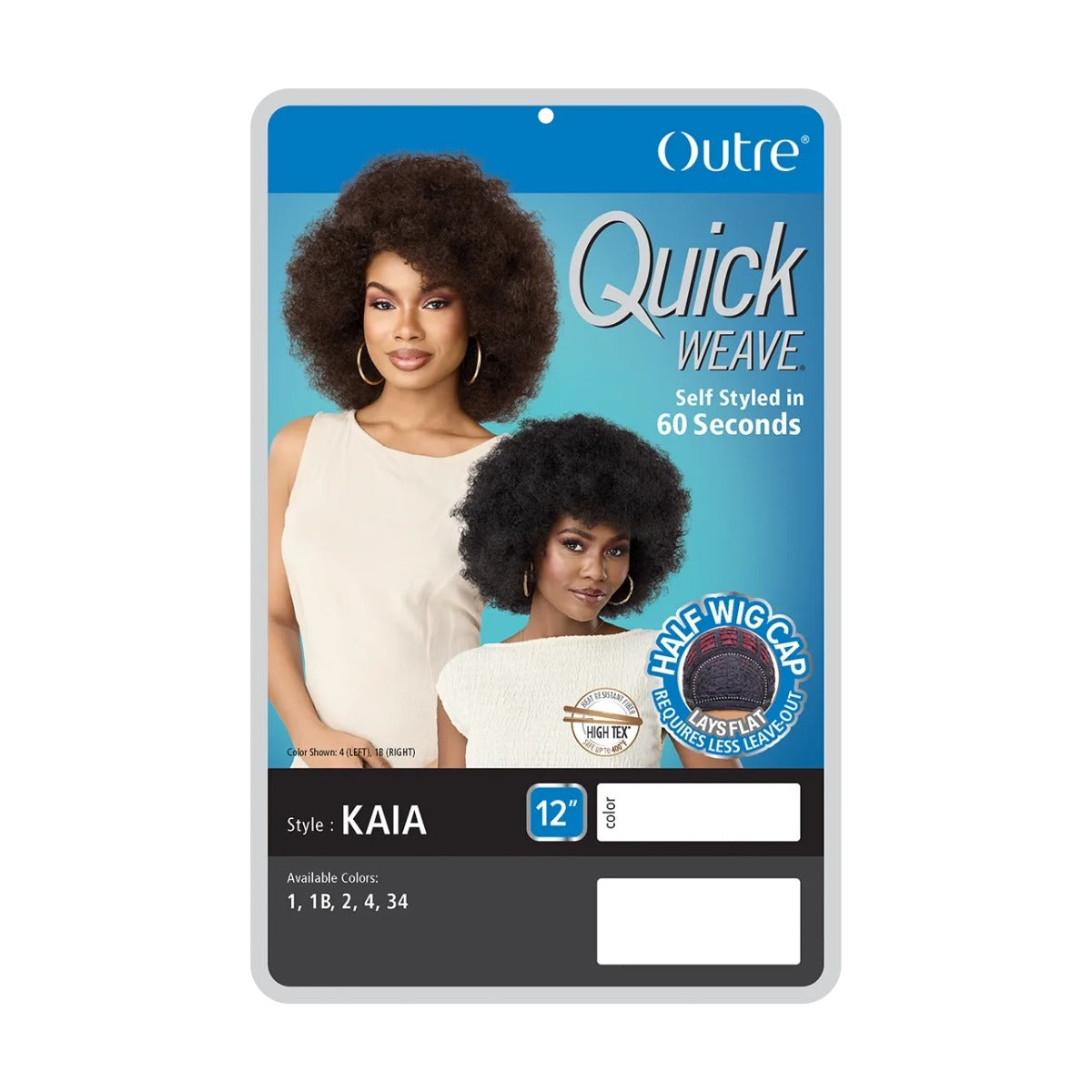 Quick Weave Demi Perruque Kaia 12“