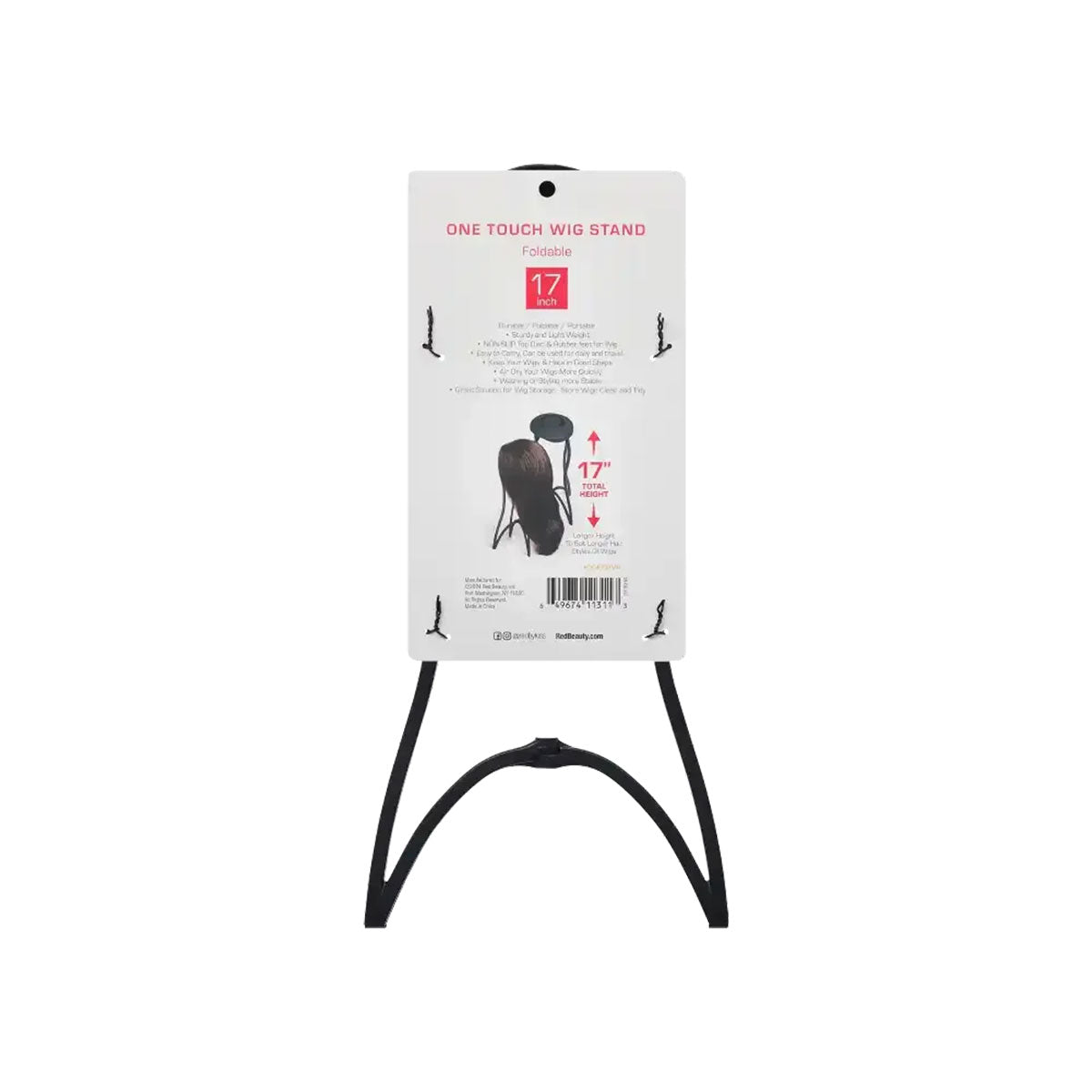 Support de perruque pliable One Touch #MH06