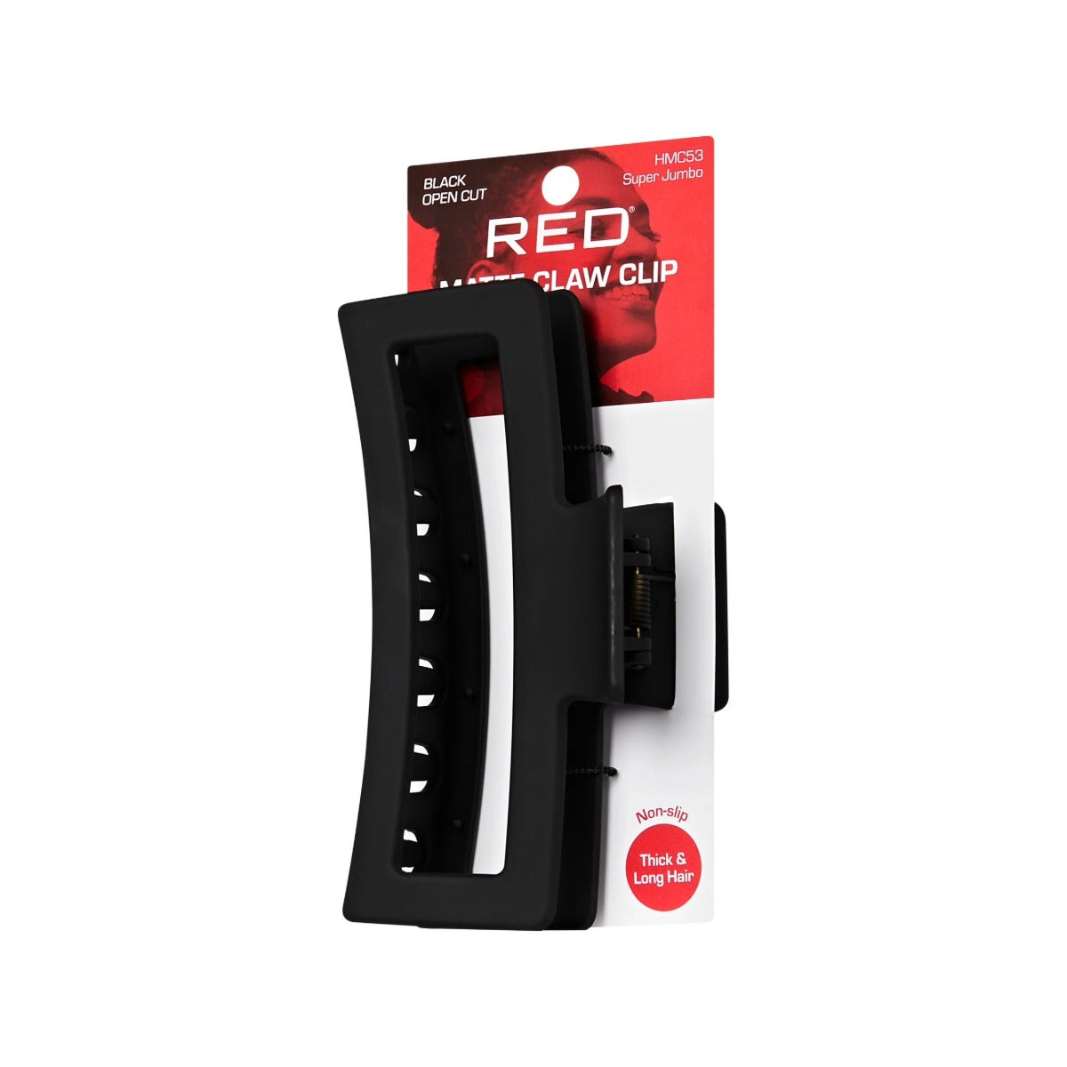 Red By Kiss Open Cut Claw [Super Jumbo] [Black Matte] #HMC53