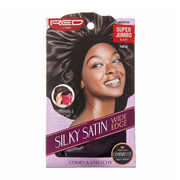 Bonnet réversible en satin soyeux [Super Jumbo] [Black] #HDWP04
