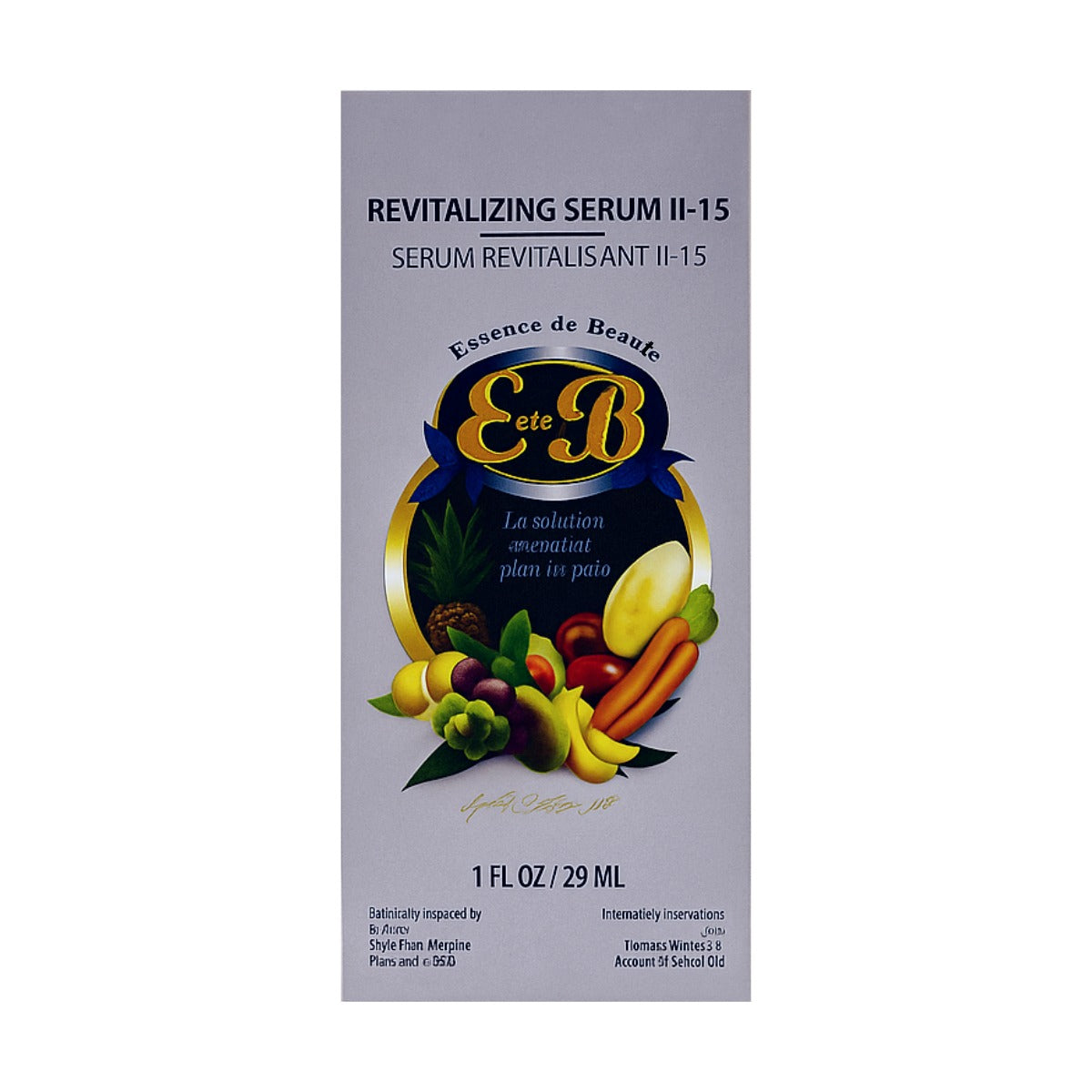Revitalizing Serum II-15
