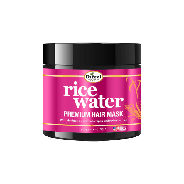 Masque capillaire à l'eau de riz