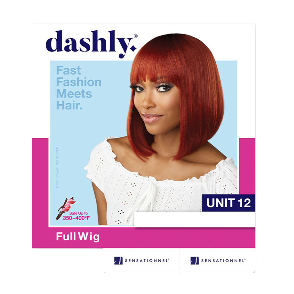 Synthetic Full Wig Dashly Unit 12