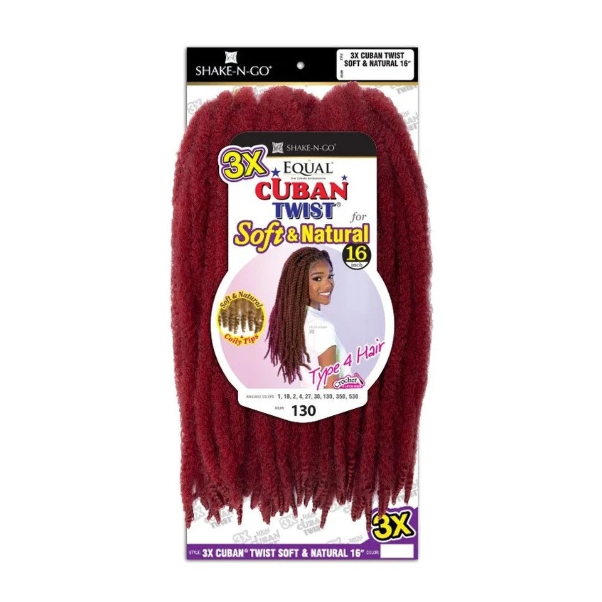 Equal Cuban Twist Doux & Naturel 16"