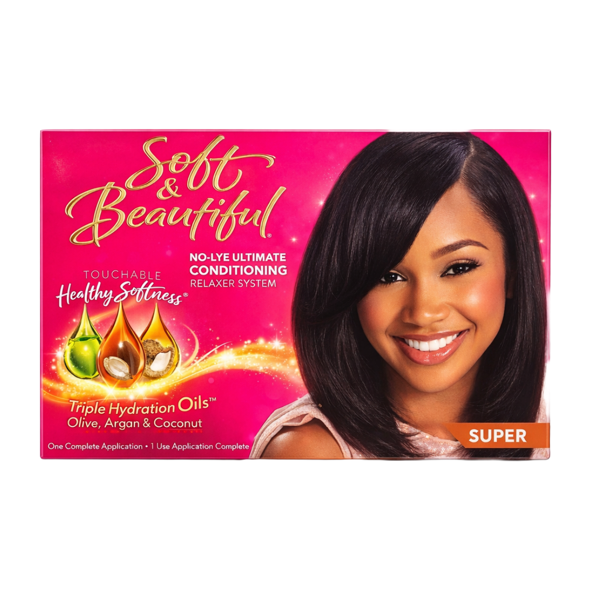 Soft & Beautiful No-Lye Ultimate Conditioning Relaxer System [Super] Kit
