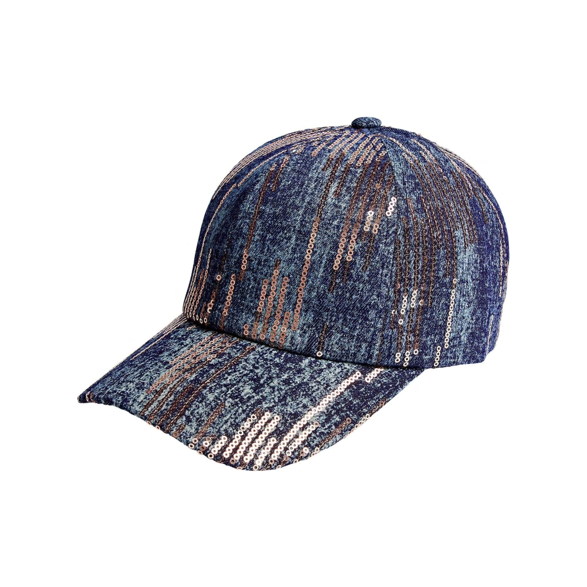 Casquette de Baseball à Boutons avec Doublure en Satin [Élevé 1] #FH60