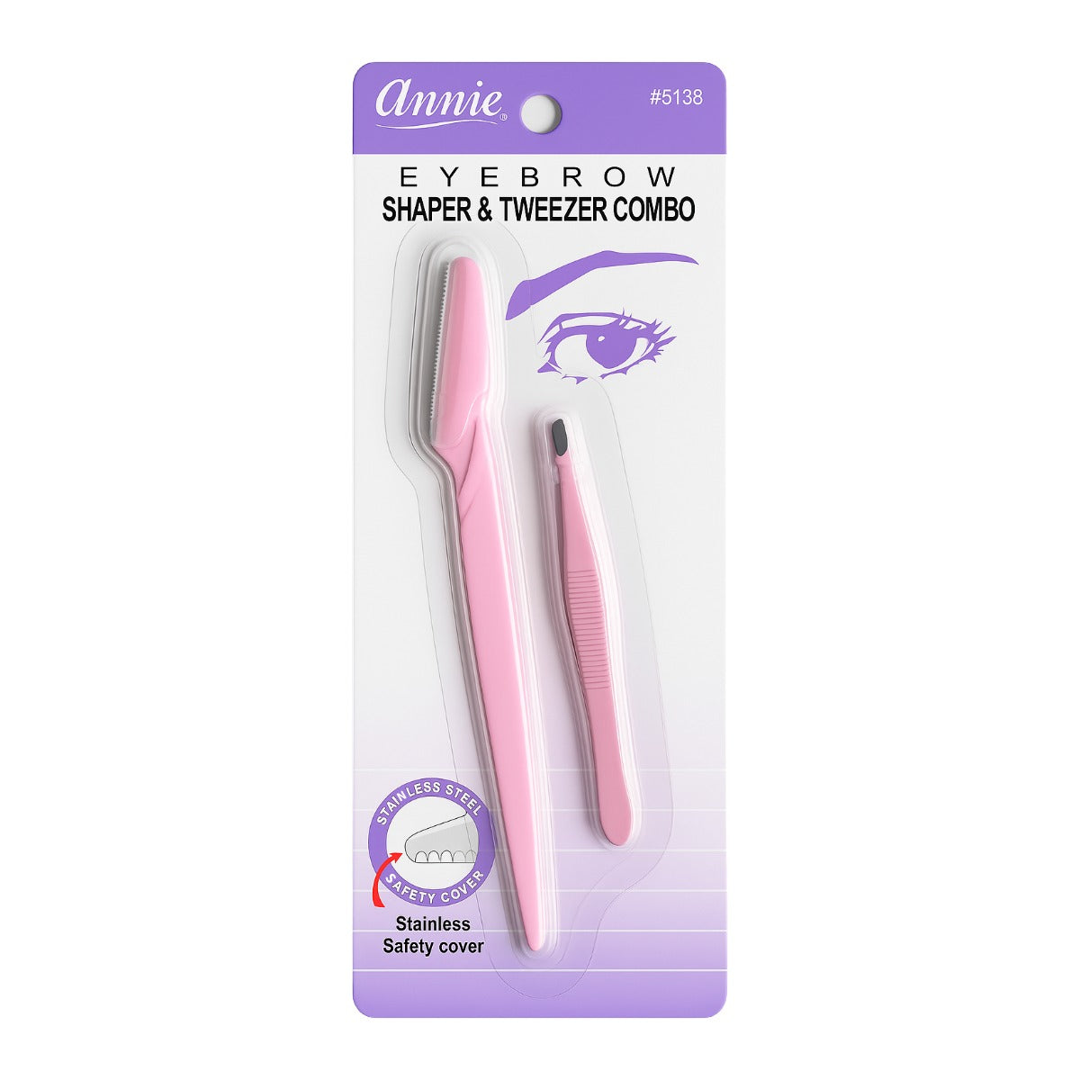 Shaper & Tweezer Comb [Assorted Color] #05138