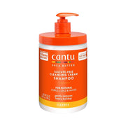 CANTU shea butter sulfate free shampoo orange pump bottle cleansing cream for natural curls