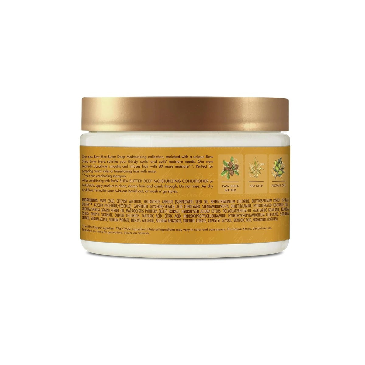 Shea Moisture Après-shampoing sans rinçage au beurre de karité brut 11.5oz