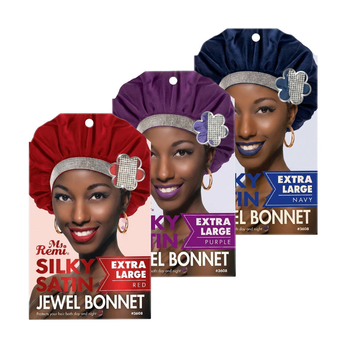 Bonnet Bijou Satin Soyeux [XL] [Couleur Assortie] #3608