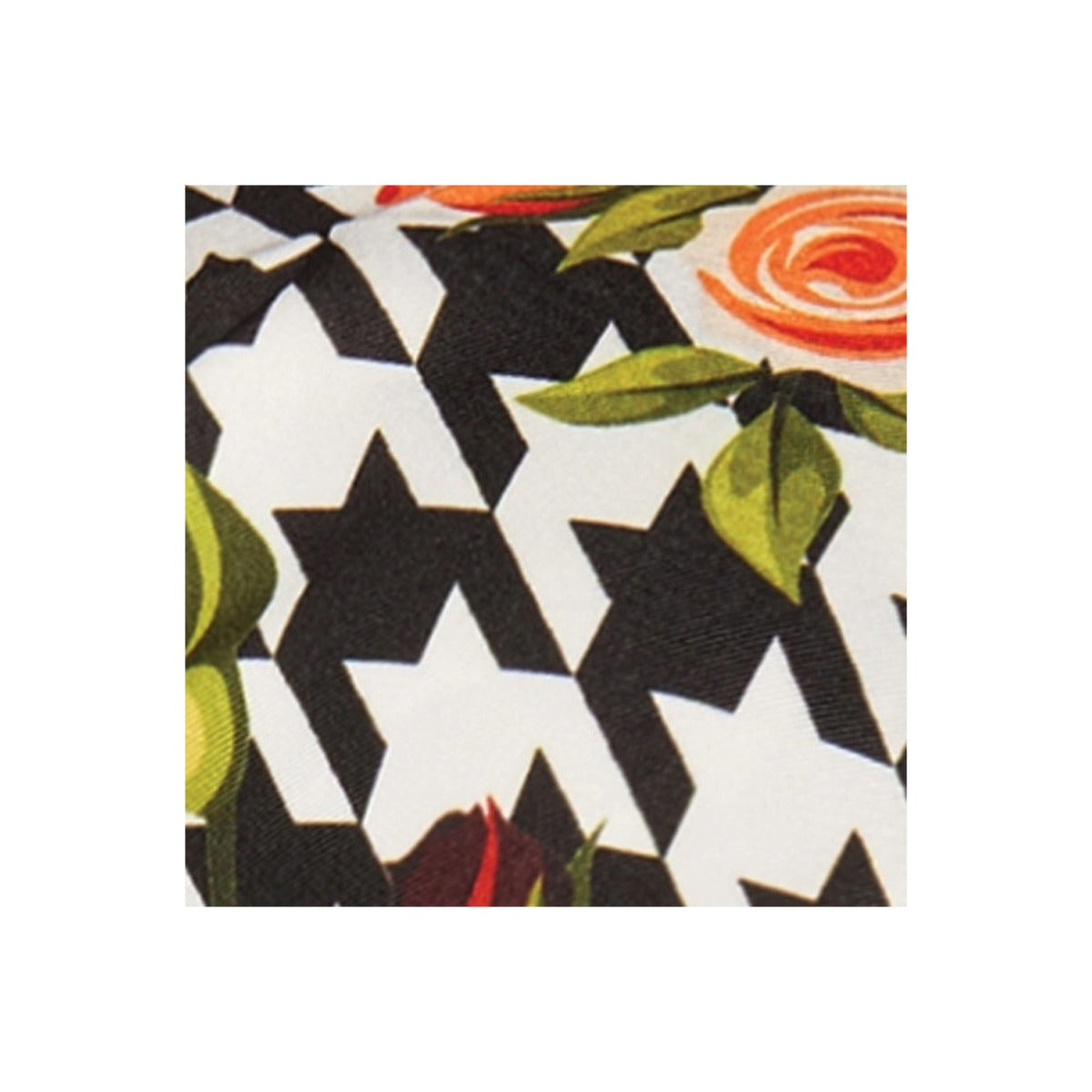 Silky Twill Square Scarf [Tweed] #HQ196